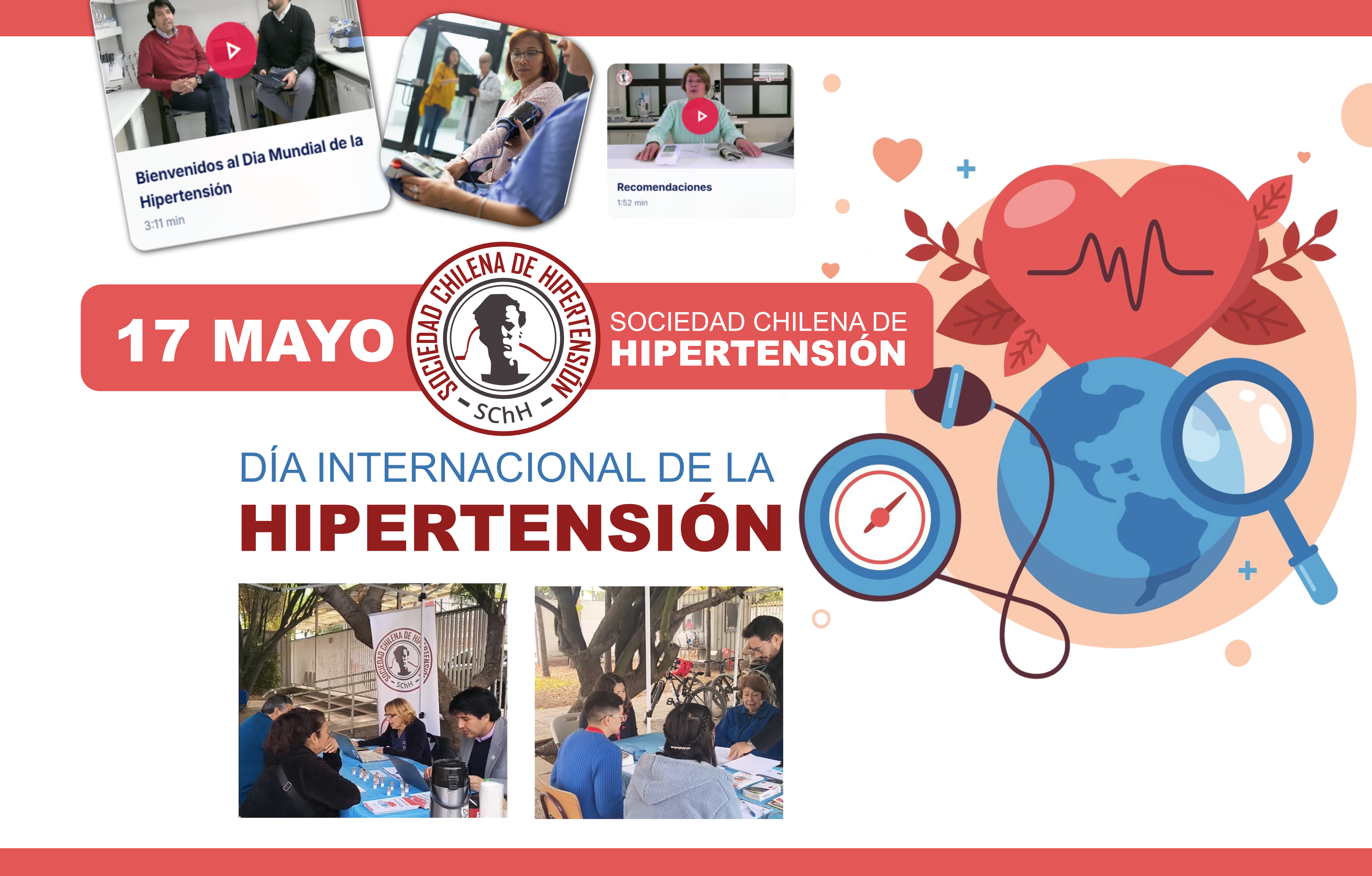 Exitoso balance: Sociedad de salud despliega masivo operativo preventivo en el Día Mundial de la Hipertensión